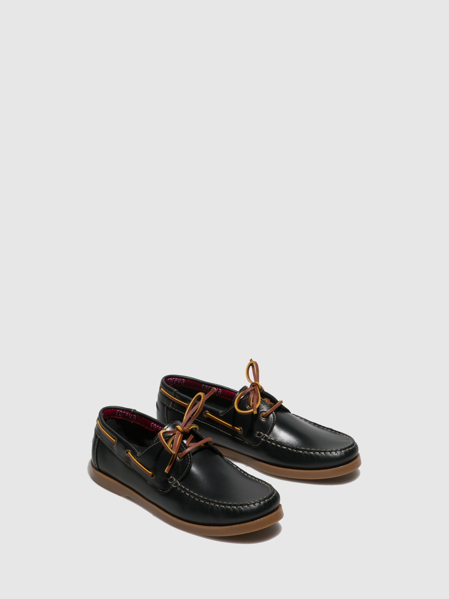Foreva Sapatos com Atacadores em Azul Marinho